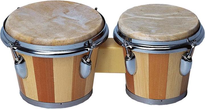 Betzold Musik Bongos à rayures (bongos)