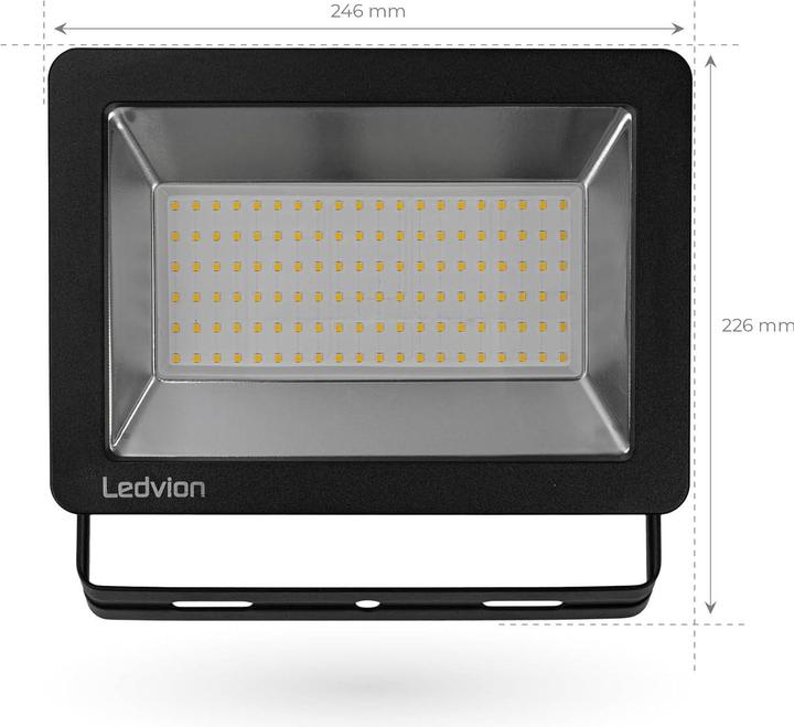 Actual product image Ledvion LED Flutlichtstrahler LV50009 (12000 lm, IP68)