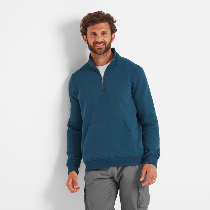 TOG24 Dorian Sweatshirt mit kurzem Reissverschluss (XL)