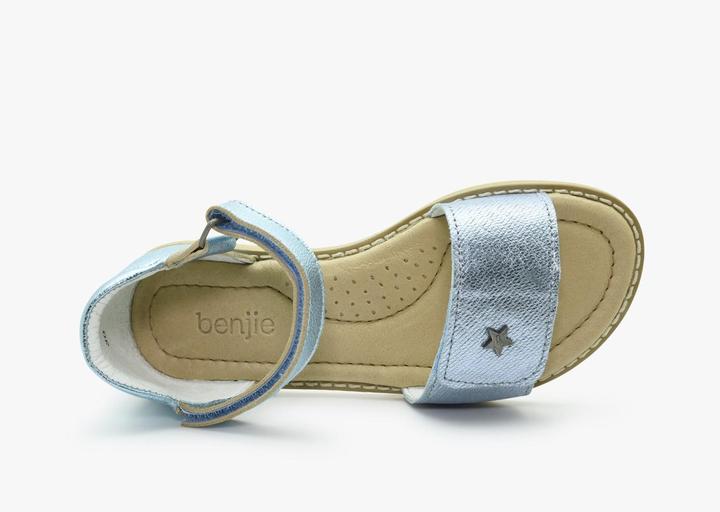 Actual product image Benjie Bellinzona velcro Kid Sky blue (28)