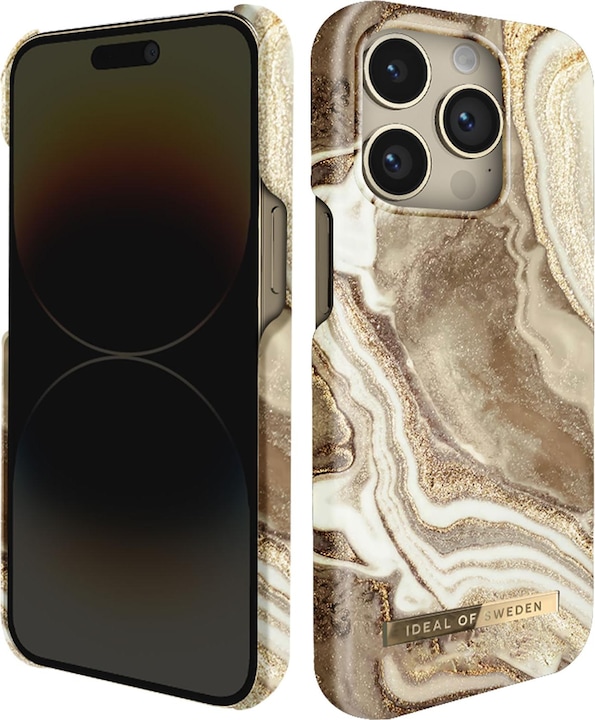 Produktbild iDeal Of Sweden Designer-Cover Golden Sand Marble (Apple iPhone 14 Pro Max)
