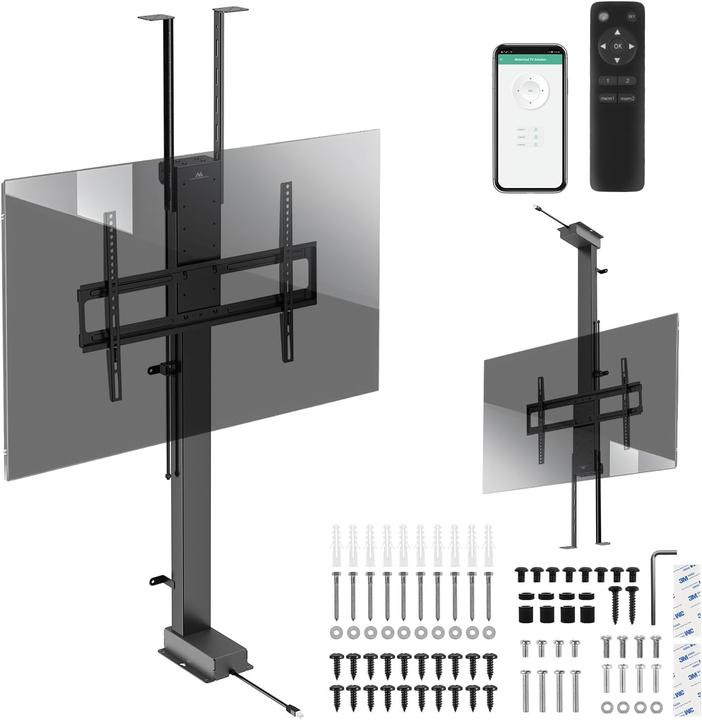 Produktbild Maclean Supporto TV Elettrico per Soffitto e Pavimento (60 kg, 43" - 88")