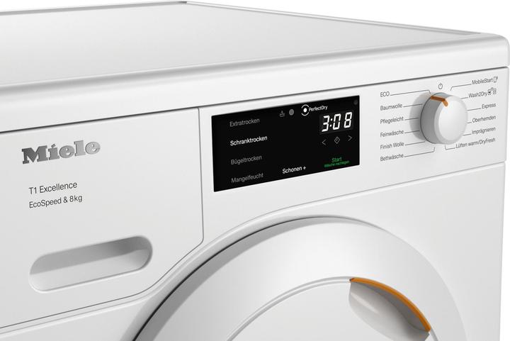 Produktbild Miele TEB645WP EcoSpeed 12773160 (8 kg, Links)