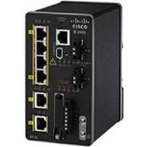 Cisco IE 4 10/100,2 FE SFP LITE (4 Ports), Netzwerk Switch, Schwarz