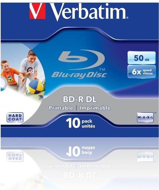 Produktbild Verbatim 43736 BluRay BD-R DL 10pc (10 x)