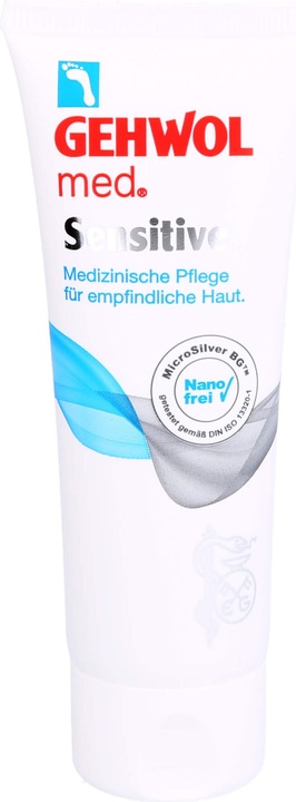 Produktbild Gehwol med Sensitive (Fusscrème & Fussgel, 75 ml)