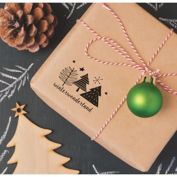 Thumbnail - Heyda, Stempel, Motivstempel 'Winterwonderland' 6,2x4,2cm