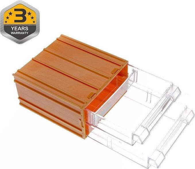 Image du produit Forte tools ORGANISATEUR AVEC TIROIRS 120X110X62MM 2 (11.20 cm, 1x)