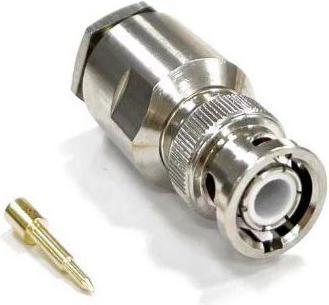 Actual product image RS PRO Connector Coaxial connector BNC connector, cable assembly, clamping, soldering, for coaxial K