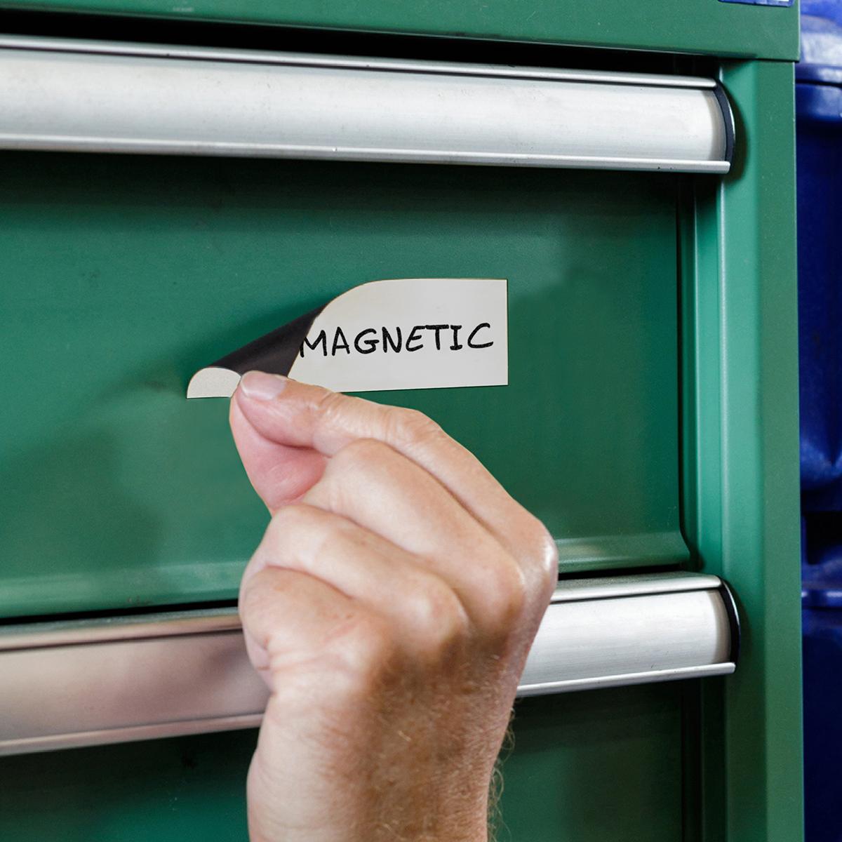 Brady, Etichette, Etichette Magnetiche, Possono Essere Etichettate