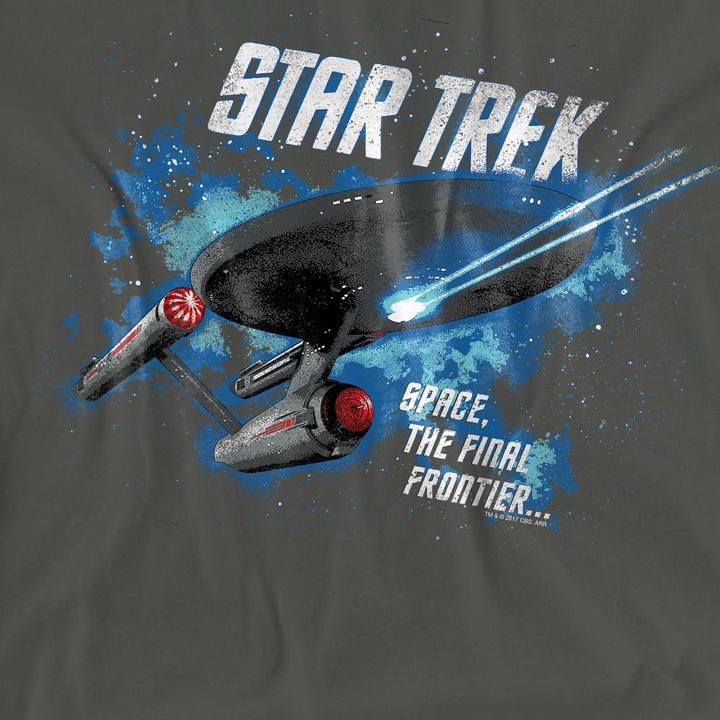 Actual product image Unisex Adult The Final Frontier T-Shirt (XL)
