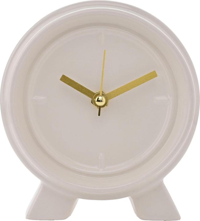 Actual product image Interval Ceramic Mantle Clock - Soft Cream
