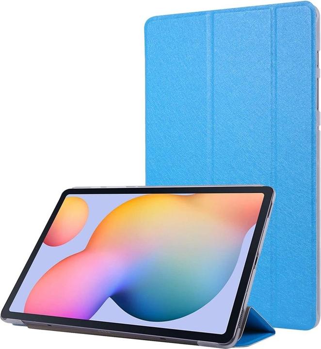 König Design Schutz Tablet Hülle für Samsung Galaxy Tab S7 Case Cover Klapp Tasche Etuis Blau (Galaxy Tab S7)