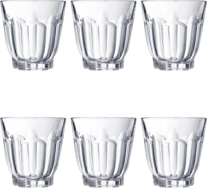 Immagine prodotto Arcoroc Set di bicchieri Arcade 6 pezzi (24 cl) (0.24 l, 6x)