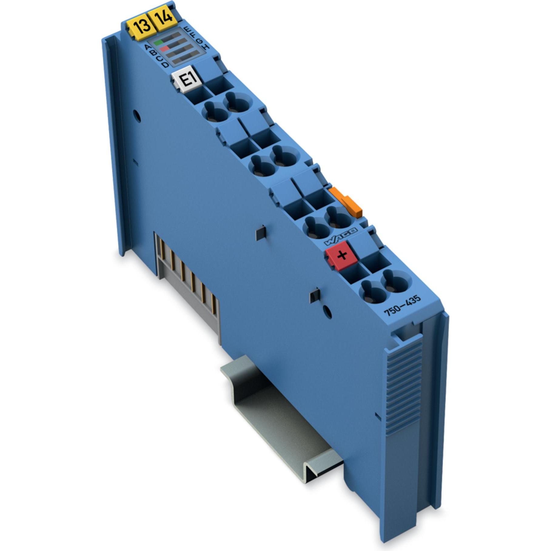 Wago 1-Kanal-DigitaleingangNAMUREigensicherblau 750-435 (750-435)