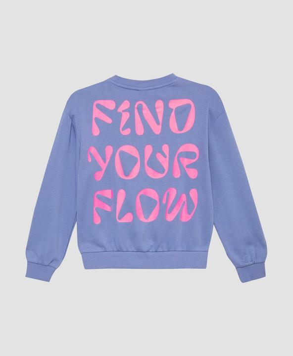 Produktbild s.Oliver Sweatshirt Oversized-Sweatshirt mit Rückenprint (146, 152)