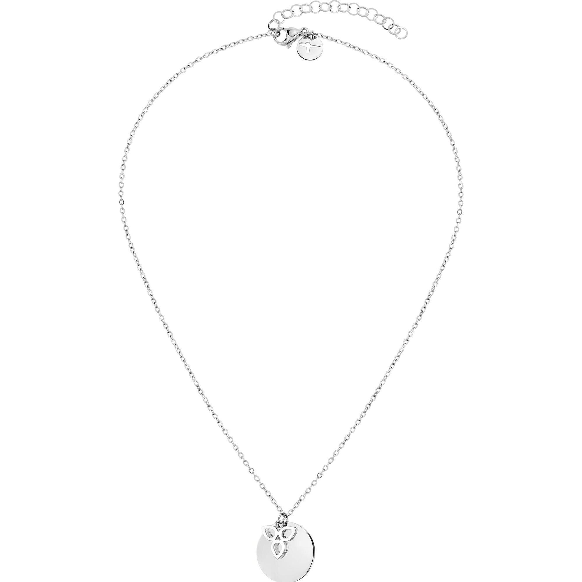 Thumbnail - Tamaris, Halsschmuck, Charming steel necklace TJ-0019-N-45 (chain. pendants) (L), (Edelstahl, 40 cm)