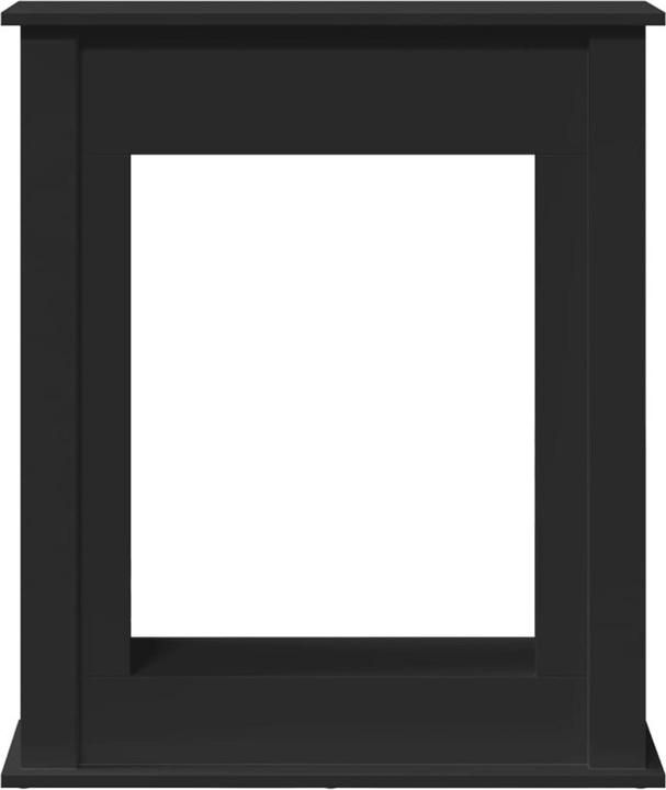 Image du produit vidaXL Cadre de cheminée Console de cheminée Cheminée décorative Cadre de cheminée noir