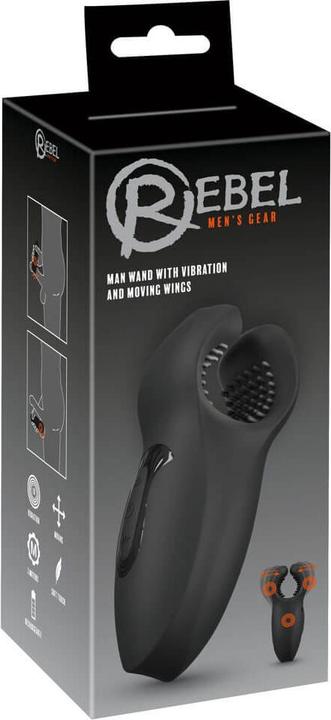 Rebel Man Wand with Vibration and Moving Wings