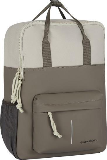 Actual product image New Rebels Backham Handel Backpack 12L Taupe/Beige (12 l)