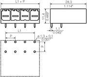Produktbild Weidmüller Stiftleiste 7,62mm 90° 12-pol