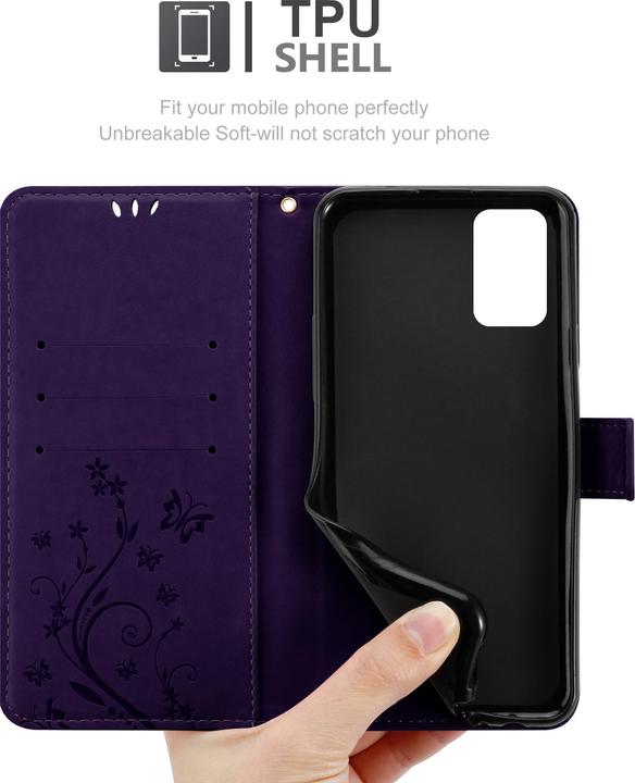 Image du produit Cadorabo Couverture du livre de fleurs (Samsung Galaxy A02s)