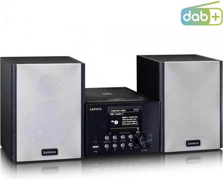 Productafbeelding Lenco MC-250 (Bluetooth, CD Speler, 1x 12 W)