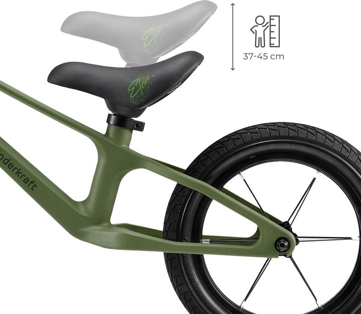 Produktbild KinderKraft balance bike ETER GREEN