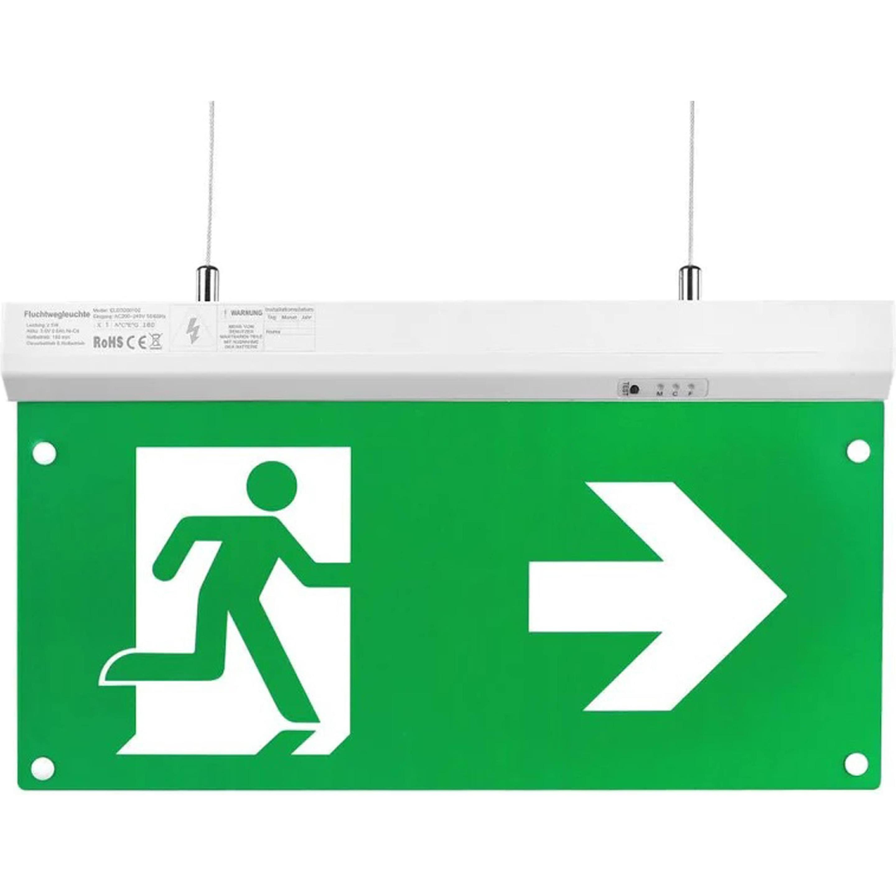 Enovalite, Personenschutz, LED-Fluchtwegleuchte