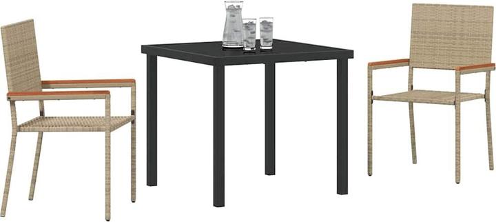 Actual product image vidaXL Garden dining set (80 cm)