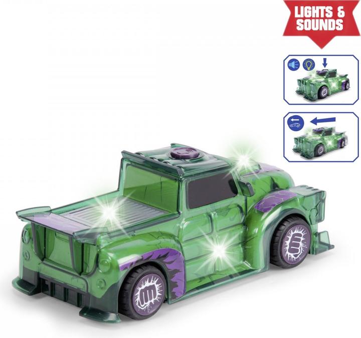 Actual product image Jada Marvel Light Hero Hulk 1:32