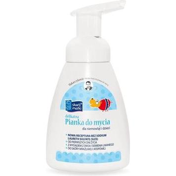 Skarb Matki, Cura del corpo bebè, Delikatna pianka do mycia dla niemowląt i dzieci 250ml