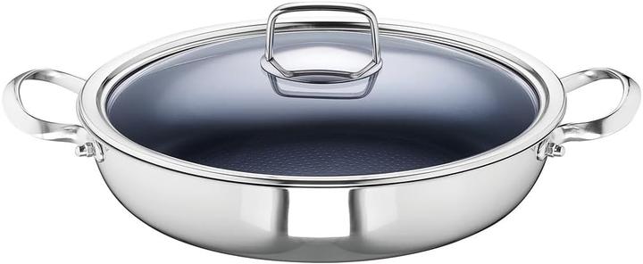 Actual product image Schulte-Ufer XXStrong casserole (Casserole + Stewpot, Saucepan, Stainless steel, 28 x 6.30 cm)