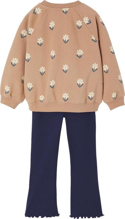 Produktbild Vertbaudet Mädchen-Set: Sweatshirt & Flared-Leggings (140)
