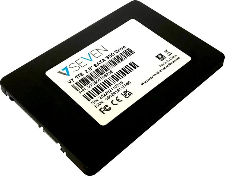 Produktbild V7 V7SSD1TBS25E (1000 GB, 2.5")