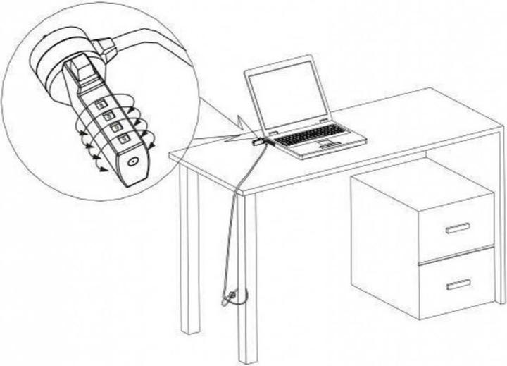 Immagine prodotto Multibrackets M Cavo di sicurezza