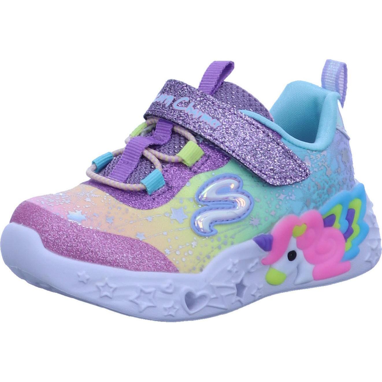 Skechers, Bambine, Sneaker, S Light Unicorn Charmer - Twilight Dream, Multicolore, (22)