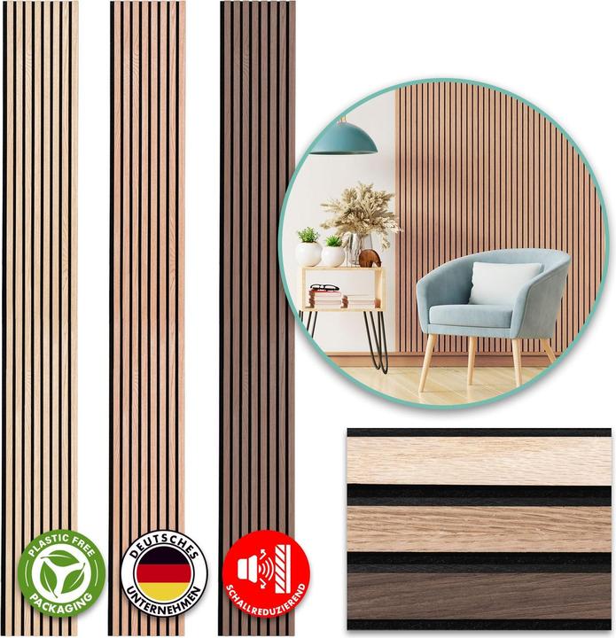 Actual product image Karat Akustikpaneele (27 x 275 cm)