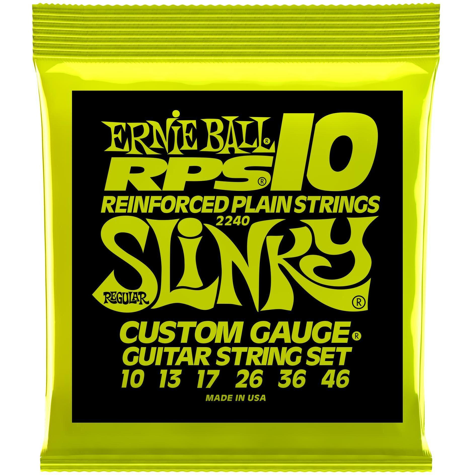 Ernie Ball Slinky RPS (6 x, E-Gitarre, 0.05"), Saiten