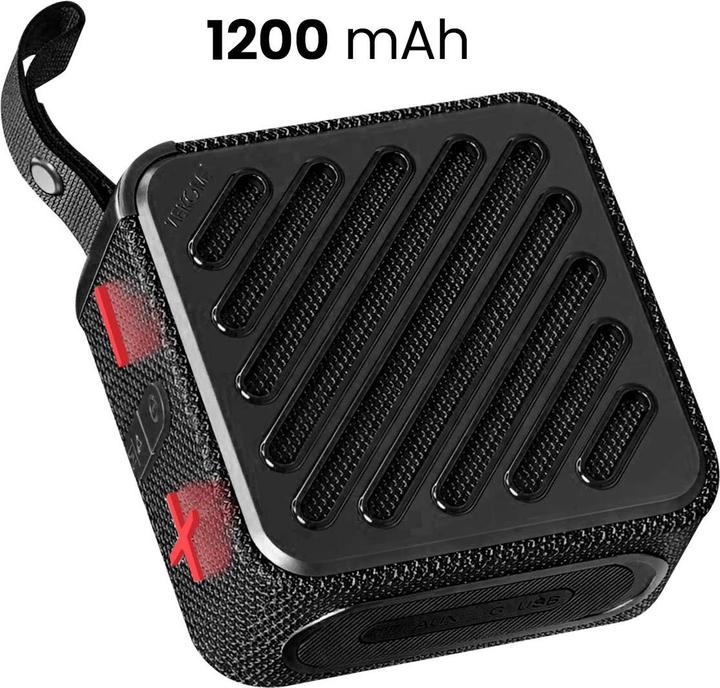 Image du produit Wekome D50 Pop Digital Series – Tragbarer kabelloser Bluetooth-Lautsprecher V5.2 (Schwarz) (2.50 h)