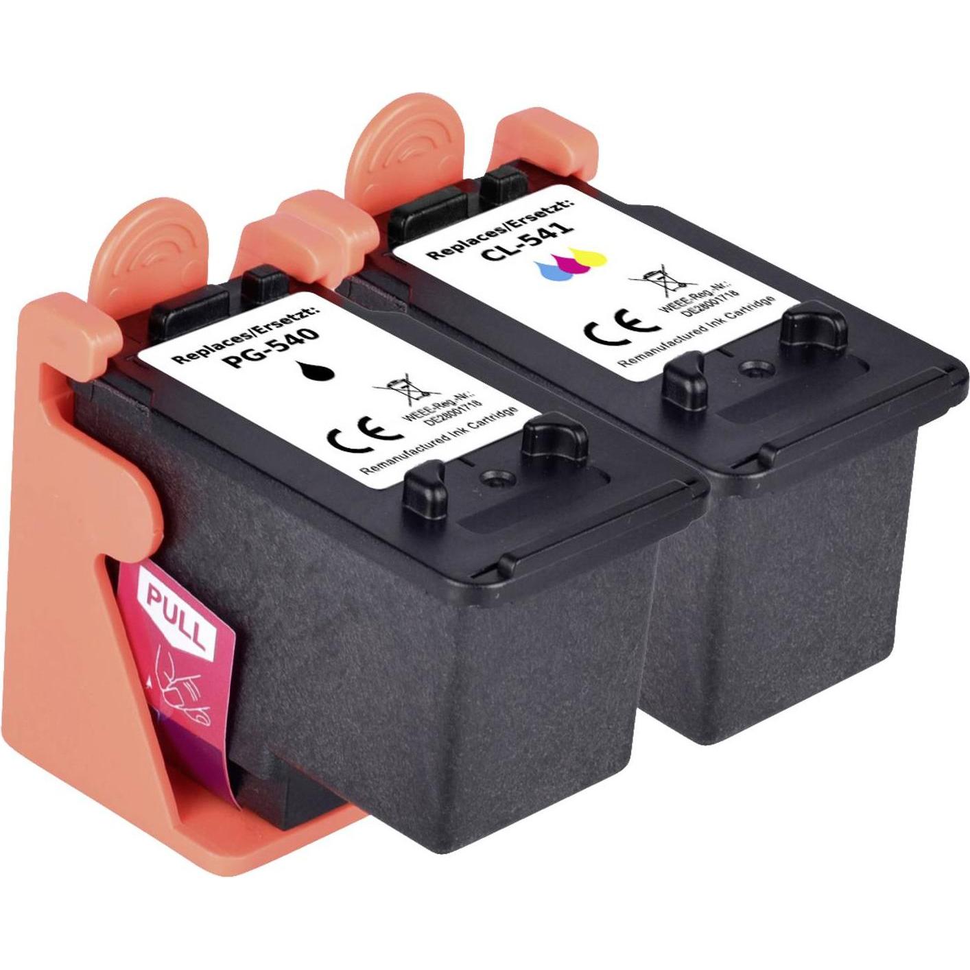 Renkforce, Cartucce, PG-540 (M, C, Y, FC)