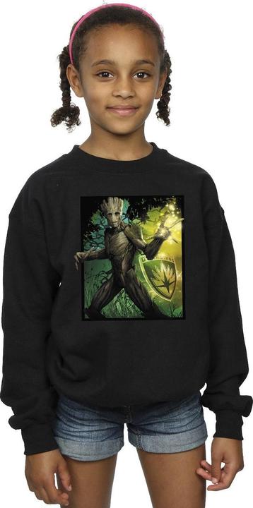 Produktbild Guardians Of The Galaxy Groot Forest Energy Sweatshirt Mädchen (104)