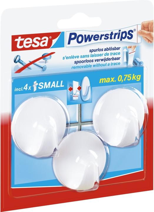 Image du produit tesa Powerstrips hook petit rond