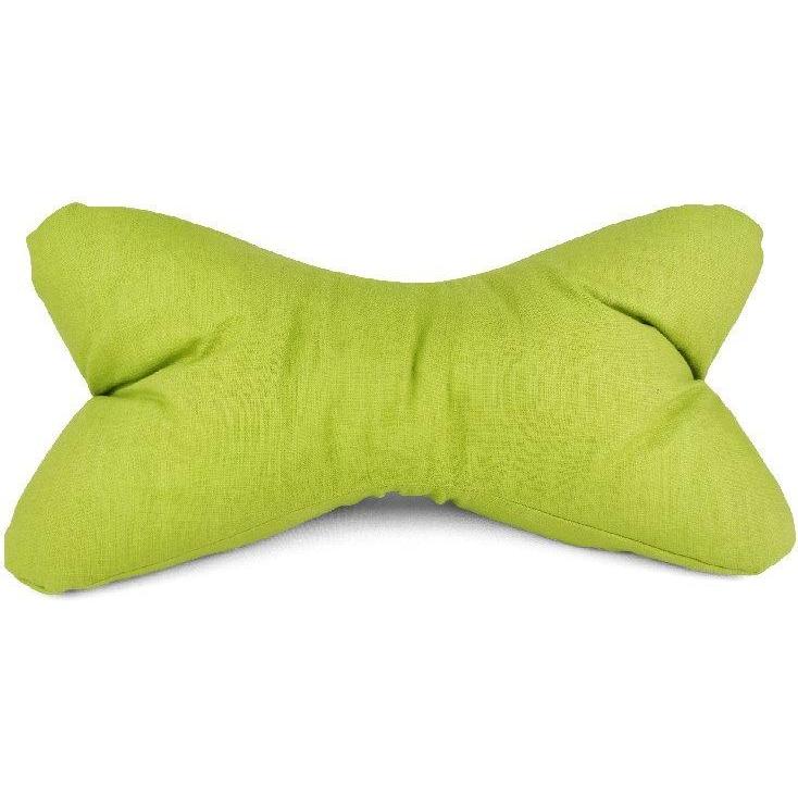 Plückefinken, Kinderkissen, Leseknochen Ramie apfelgrün