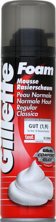 Actual product image Gillette Basic foam for normal skin (200 ml, Shaving cream)