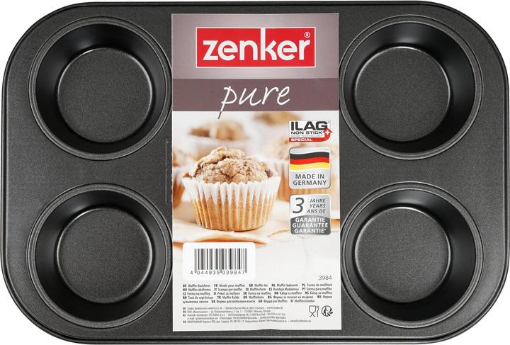 Produktbild Zenker Muffin Backform Pure 6 Mulden (19 cm)