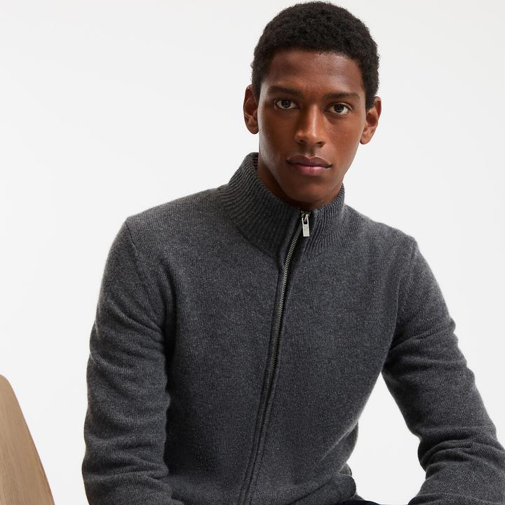 Actual product image La Redoute Collections 100% Lambswool Cardigan (S)