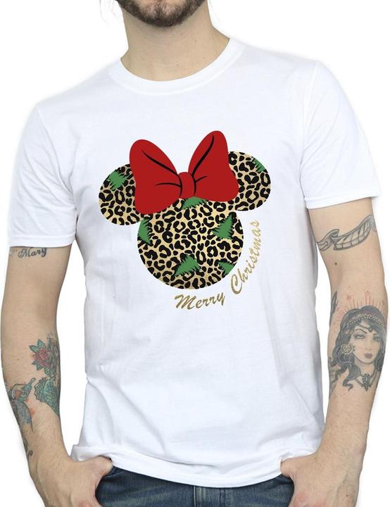 Produktbild Disney Minnie Mouse Leopard Christmas TShirt (M)