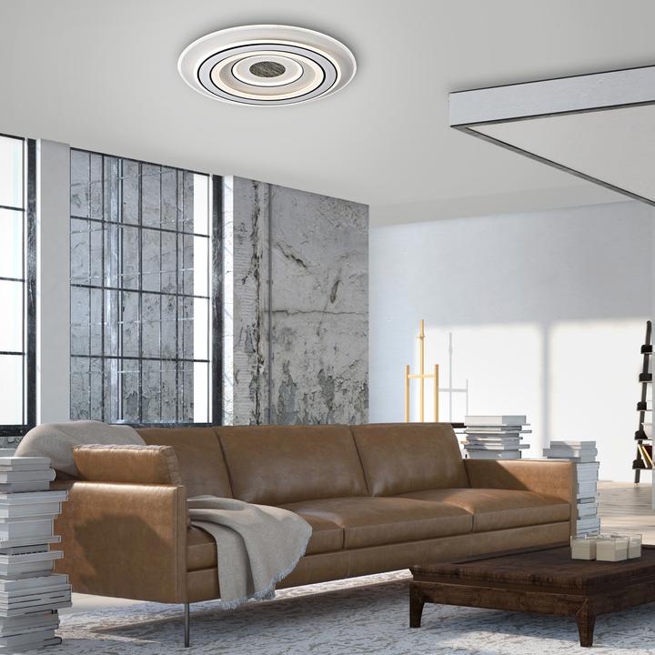 Actual product image Just Light LED Deckenlampe TOLAGO CCT Farbtemperaturwechsel Fernbedienung Nachtlicht
