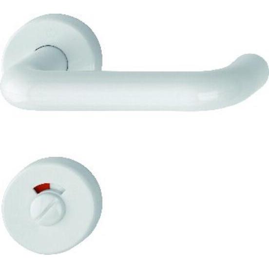 Magni, Maniglia + Guarnizione porte, Set di rosette Hoppe RosetteK138L/15/15SGRT F9016 8 RWSK/OL